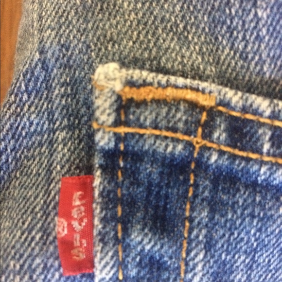 Vintage Levi's Levis 501 Jeans Button Fly - Picture 8 of 8